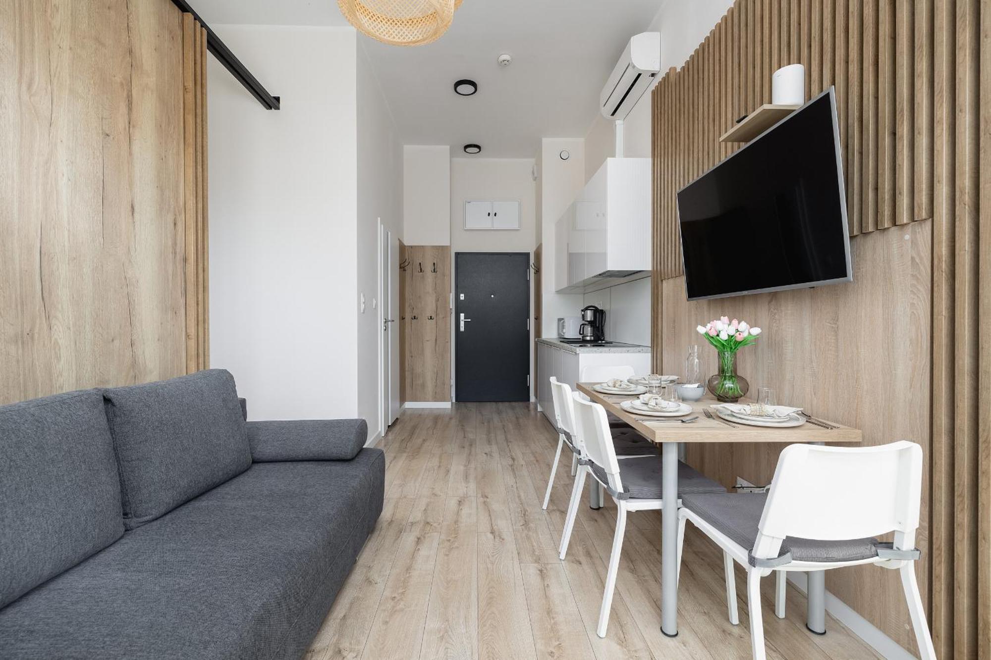 Modern Studio With Terrace And Parking In Swinoujscie By Noclegi Renters ภายนอก รูปภาพ